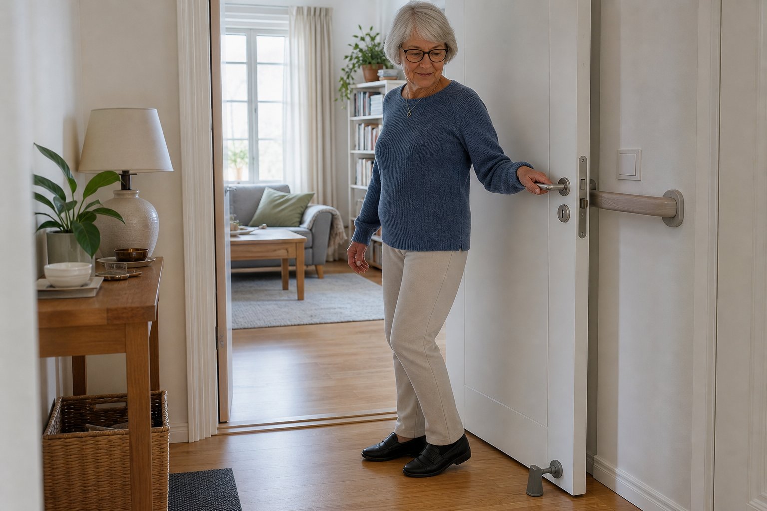 Dörrstopp och handtag – små hjälpmedel för inomhusdörrar