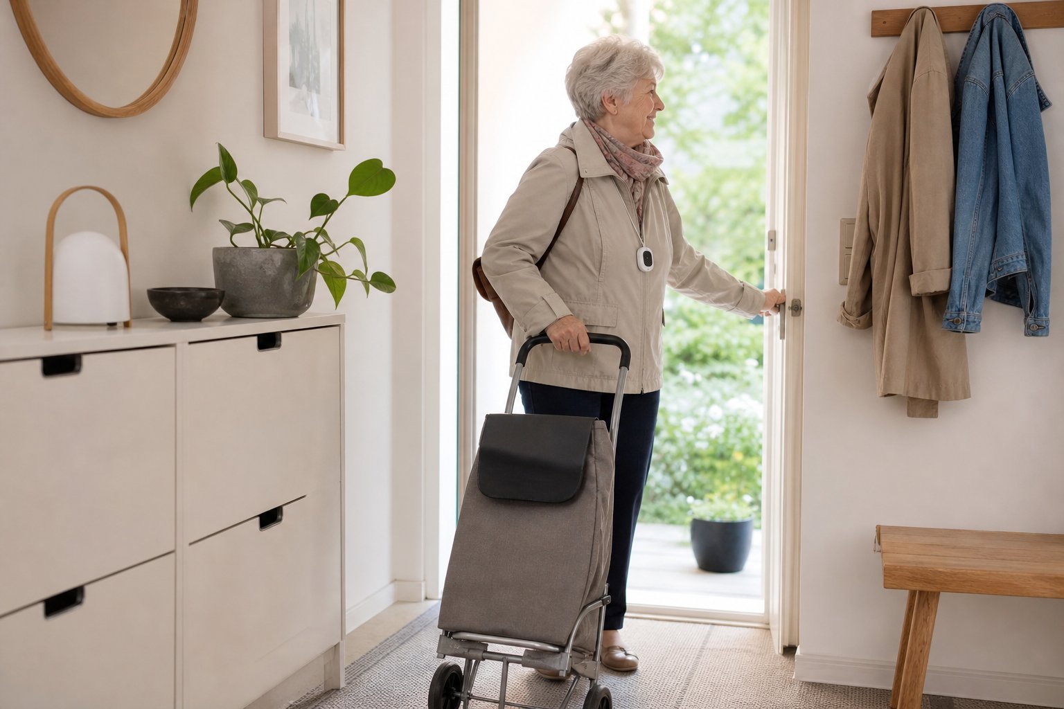 Kom igång med ett personburet larm som anhörig
